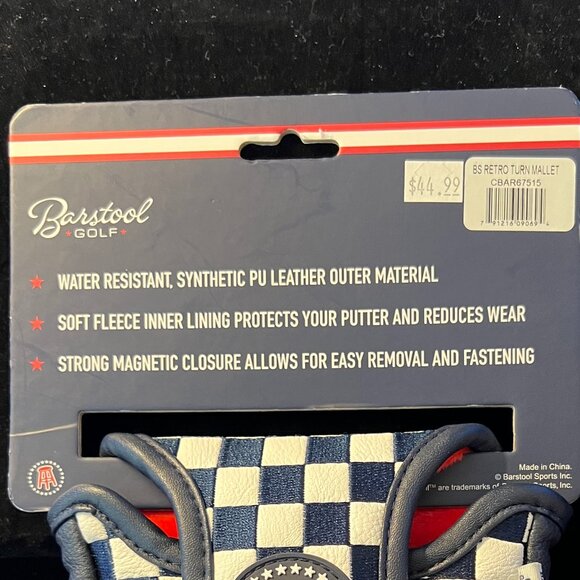 CMC Design Barstool Sports "SAFTB" Mallet Putter Headcover NWT - Picture 3 of 3